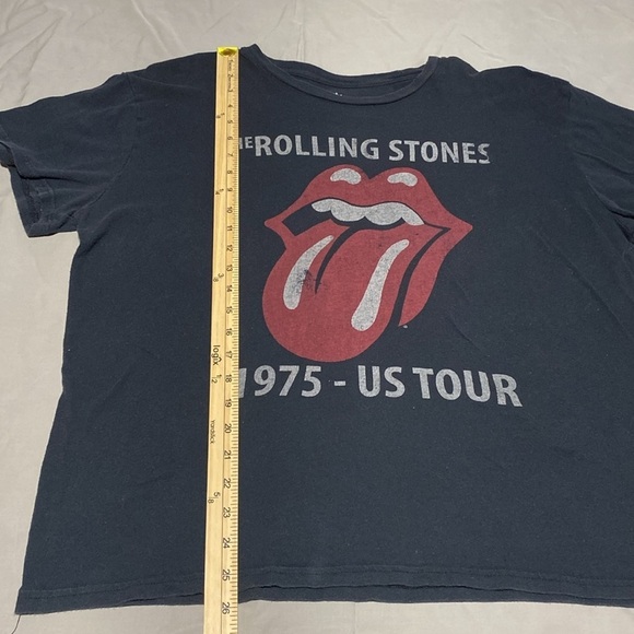The Rolling Stones 1975 - US Tour men’s tshirt size XLarge - Picture 4 of 7
